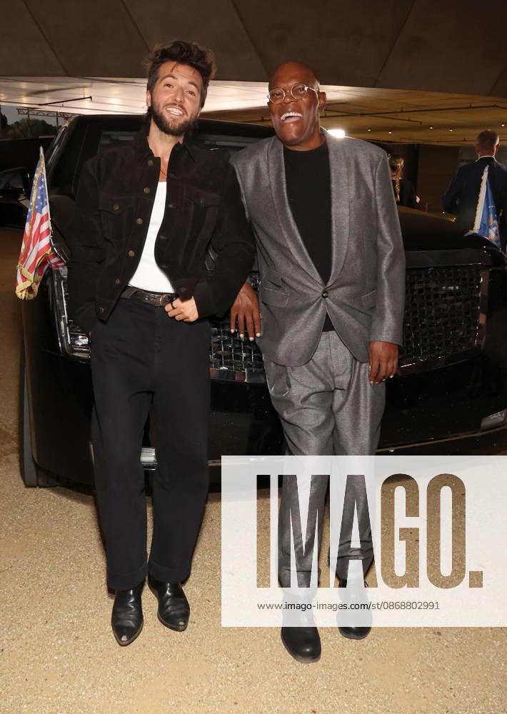 Inside arrivals for the Los Angeles premiere of The Beast at the Academy Museum of Motion Pictures Featuring: Guy Burnet, Samuel L. Jackson Where: Los Angeles, California, United States When: 07 Oct 2026 Credit: Faye s Vision Cover Images . NOT FOR USE BY NEWSPAPERS BASED IN THE UK.