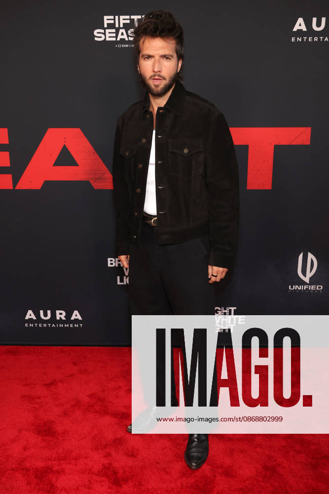 Inside arrivals for the Los Angeles premiere of The Beast at the Academy Museum of Motion Pictures Featuring: Guy Burnet Where: Los Angeles, California, United States When: 07 Oct 2026 Credit: Faye s Vision Cover Images . NOT FOR USE BY NEWSPAPERS BASED IN THE UK.