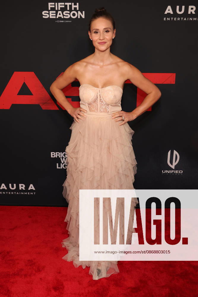 Inside arrivals for the Los Angeles premiere of The Beast at the Academy Museum of Motion Pictures Featuring: Johanna Harlin Where: Los Angeles, California, United States When: 07 Oct 2026 Credit: Faye s Vision Cover Images . NOT FOR USE BY NEWSPAPERS BASED IN THE UK.