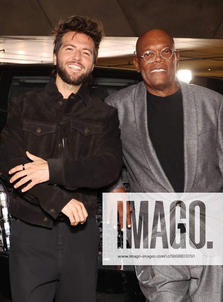 Inside arrivals for the Los Angeles premiere of The Beast at the Academy Museum of Motion Pictures Featuring: Guy Burnet, Samuel L. Jackson Where: Los Angeles, California, United States When: 07 Oct 2026 Credit: Faye s Vision Cover Images . NOT FOR USE BY NEWSPAPERS BASED IN THE UK.