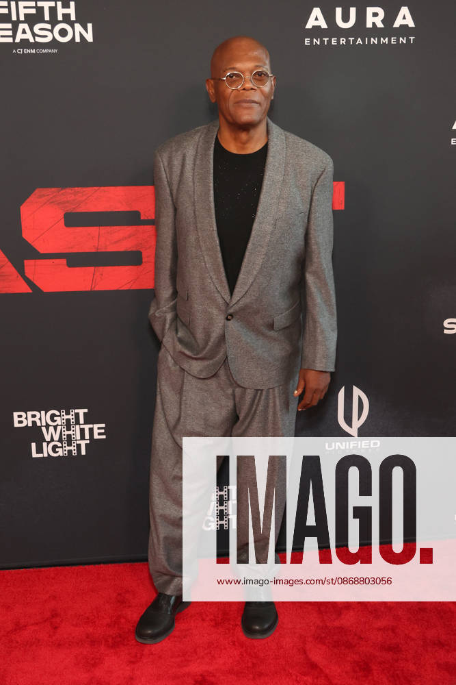 Inside arrivals for the Los Angeles premiere of The Beast at the Academy Museum of Motion Pictures Featuring: Samuel L. Jackson Where: Los Angeles, California, United States When: 07 Oct 2026 Credit: Faye s Vision Cover Images . NOT FOR USE BY NEWSPAPERS BASED IN THE UK.