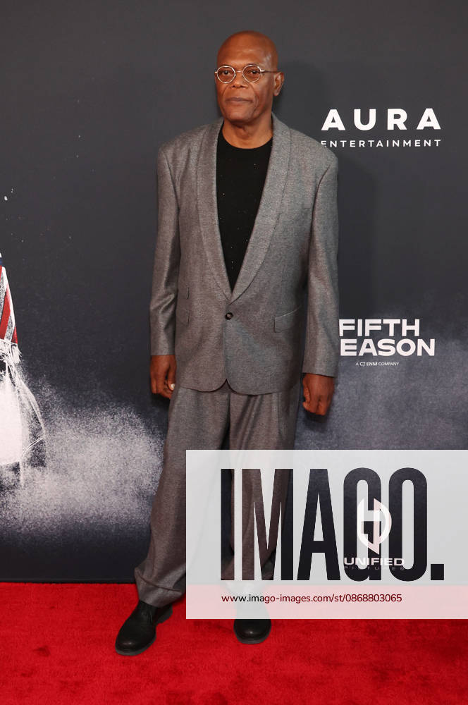 Inside arrivals for the Los Angeles premiere of The Beast at the Academy Museum of Motion Pictures Featuring: Samuel L. Jackson Where: Los Angeles, California, United States When: 07 Oct 2026 Credit: Faye s Vision Cover Images . NOT FOR USE BY NEWSPAPERS BASED IN THE UK.