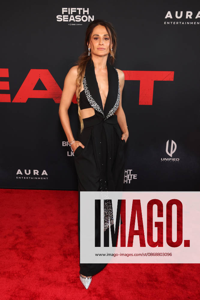 Inside arrivals for the Los Angeles premiere of The Beast at the Academy Museum of Motion Pictures Featuring: Tetiana Dar Where: Los Angeles, California, United States When: 07 Oct 2026 Credit: Faye s Vision Cover Images . NOT FOR USE BY NEWSPAPERS BASED IN THE UK.