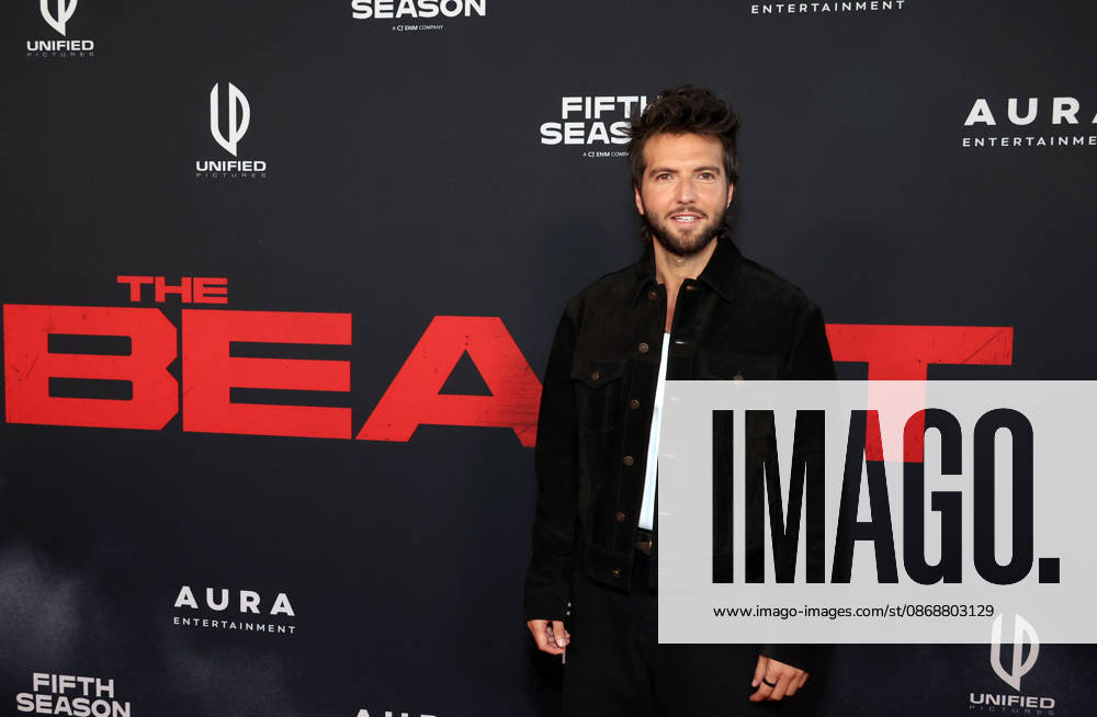 Inside arrivals for the Los Angeles premiere of The Beast at the Academy Museum of Motion Pictures Featuring: Guy Burnet Where: Los Angeles, California, United States When: 07 Oct 2026 Credit: Faye s Vision Cover Images . NOT FOR USE BY NEWSPAPERS BASED IN THE UK.
