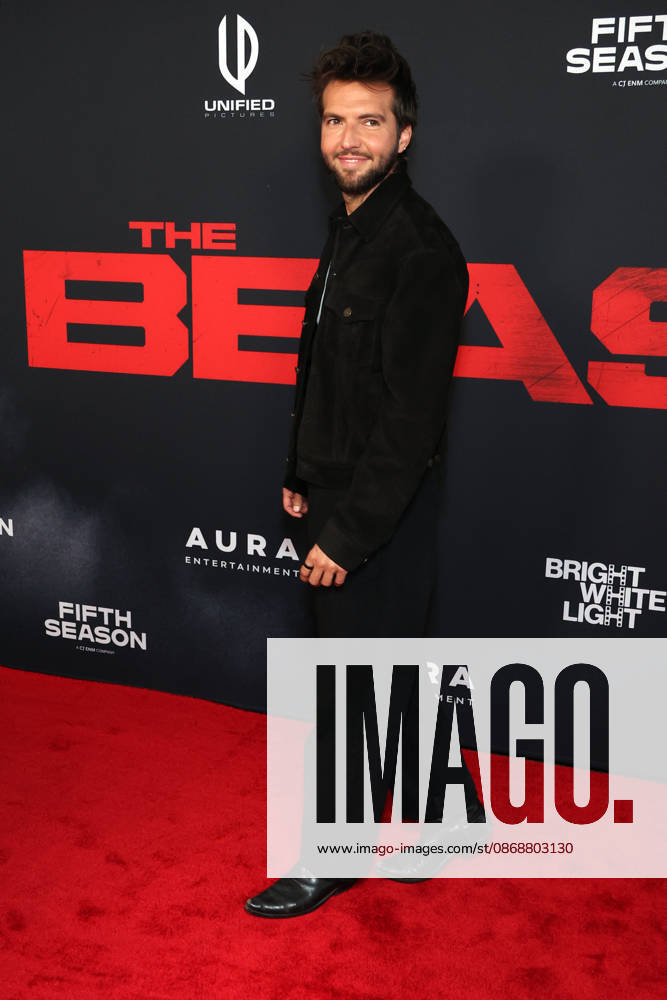 Inside arrivals for the Los Angeles premiere of The Beast at the Academy Museum of Motion Pictures Featuring: Guy Burnet Where: Los Angeles, California, United States When: 07 Oct 2026 Credit: Faye s Vision Cover Images . NOT FOR USE BY NEWSPAPERS BASED IN THE UK.