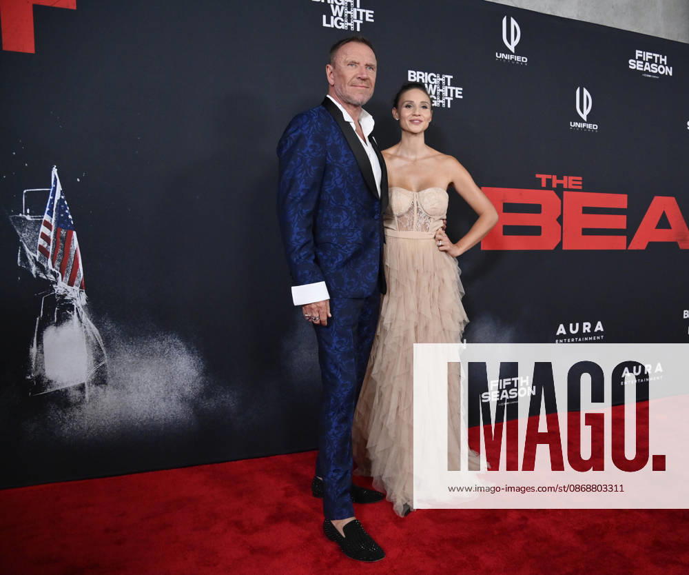 Director Reny Darlin and his wife Kelly Gale attend the premiere of the motion picture thriller The Beast at the Academy museum of Motion Pictures in Los Angeles on Tuesday, October 10, 2026. Storyline: When a militia of unidentified hostiles coordinates a coup against the U.S., the president uncovers the extent of The Beast s highly classified offensive capabilities in order to save his life and America. LAP20261006814 JIMxRUYMEN