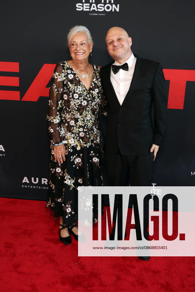 Inside arrivals for the Los Angeles premiere of The Beast at the Academy Museum of Motion Pictures Featuring: Janice Dozier, Mike Dozier Where: Los Angeles, California, United States When: 07 Oct 2026 Credit: Faye s Vision Cover Images . NOT FOR USE BY NEWSPAPERS BASED IN THE UK.