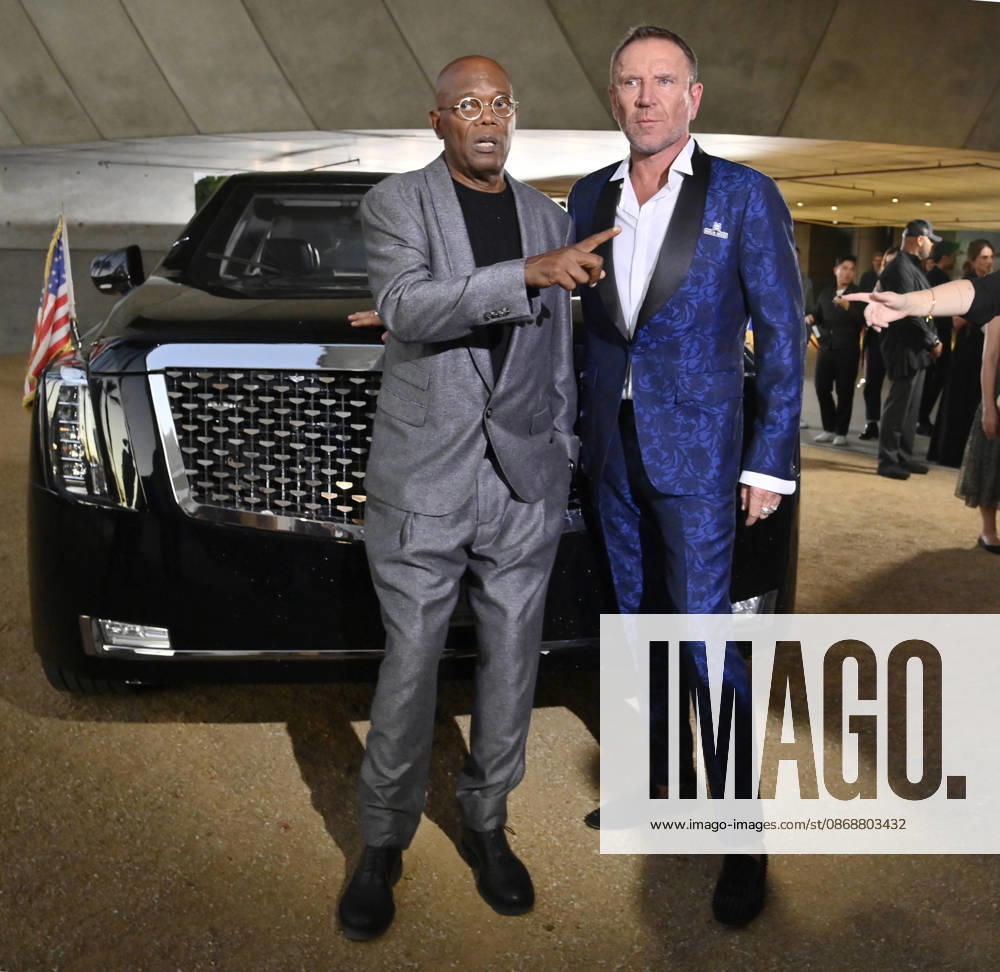 Director Renny Harlin (R) and cast member Samuel L. Jackson attend the premiere of the motion picture thriller The Beast at the Academy museum of Motion Pictures in Los Angeles on Tuesday, October 10, 2026. Storyline: When a militia of unidentified hostiles coordinates a coup against the U.S., the president uncovers the extent of The Beast s highly classified offensive capabilities in order to save his life and America. LAP20261006826 JIMxRUYMEN