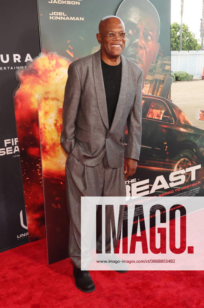 Inside arrivals for the Los Angeles premiere of The Beast at the Academy Museum of Motion Pictures Featuring: Samuel L. Jackson Where: Los Angeles, California, United States When: 07 Oct 2026 Credit: Faye s Vision Cover Images . NOT FOR USE BY NEWSPAPERS BASED IN THE UK.