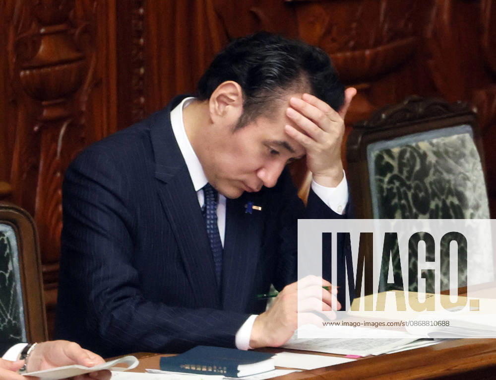 Tokyo, Japan - Japanese Agriculture Minister Kazuo Yana attends Lower House s plenary session at the National Diet in Tokyo on Wednesday, October 7, 2026. (photo by Yoshio Tsunoda AFLO) aflo_354016993