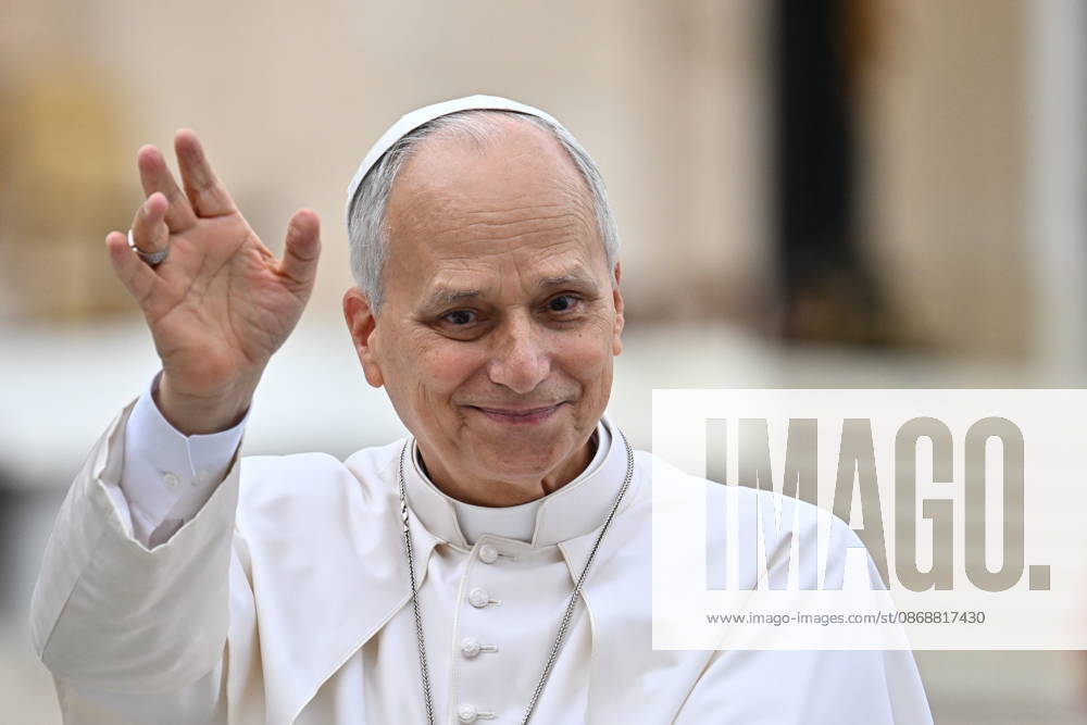 Italy, Rome,Vatican 2026-10-07 : Pope Leo XIV during his weekly general audience in St Peter s Square Italy, Rome,Vatican 2026-10-07 : Pope Leo XIV during his weekly general audience in St Peter s Square Copyright alessia.giuliani CPP - NO BOOKS