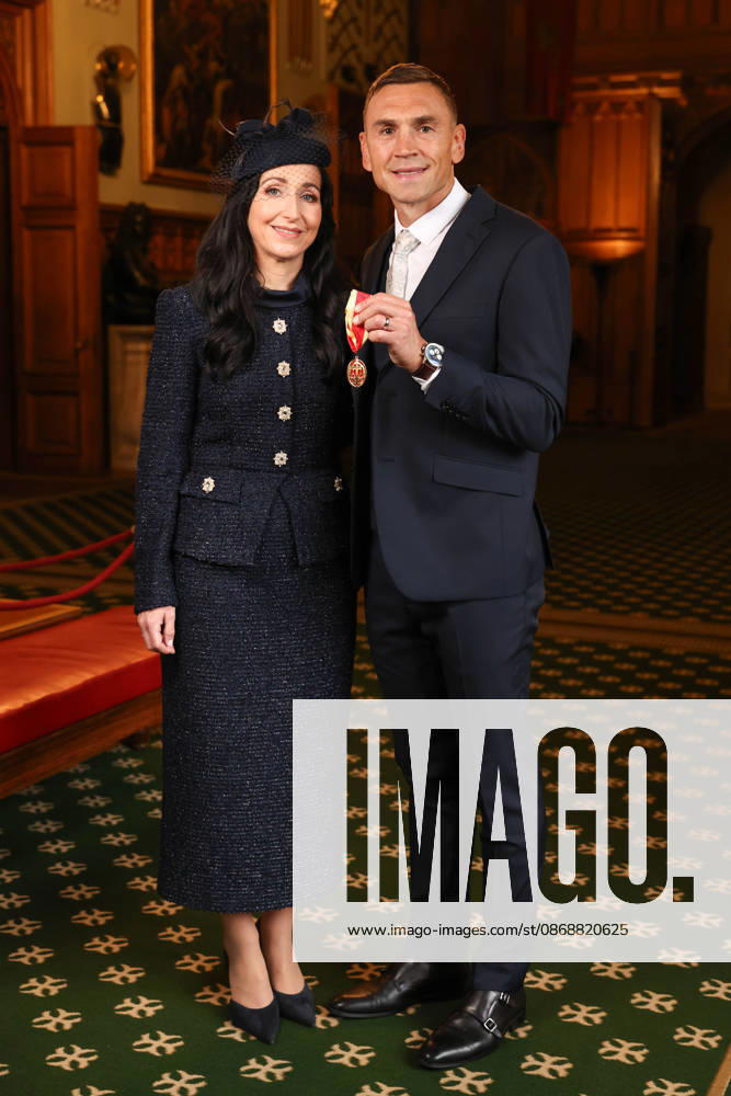 Investitures at Windsor Castle 07 10 2026. Windsor, UK. Sir Kevin Sinfield receives the Honour of Knighthood from The Prince of Wales at an investiture ceremony at Windsor Castle, Berkshire., Credit:Andrew Parsons Kensington Palace B66 Avalon United Kingdom, England, Windsor