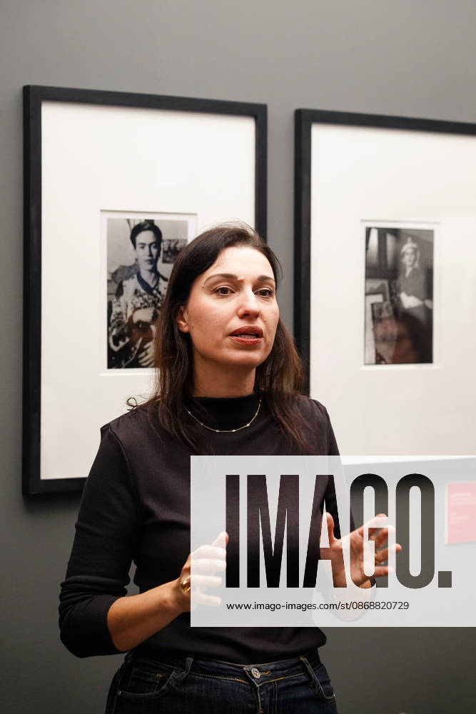 IPA89394063 - MILAN, October 7, 2026 - Opening of the photography exhibition Through My Eyes: Frida Kahlo and the Making of a Myth, curated by Vittoria Mainoldi at Superstudio Più on Via Tortona. Pictured: curator Vittoria Mainoldi.