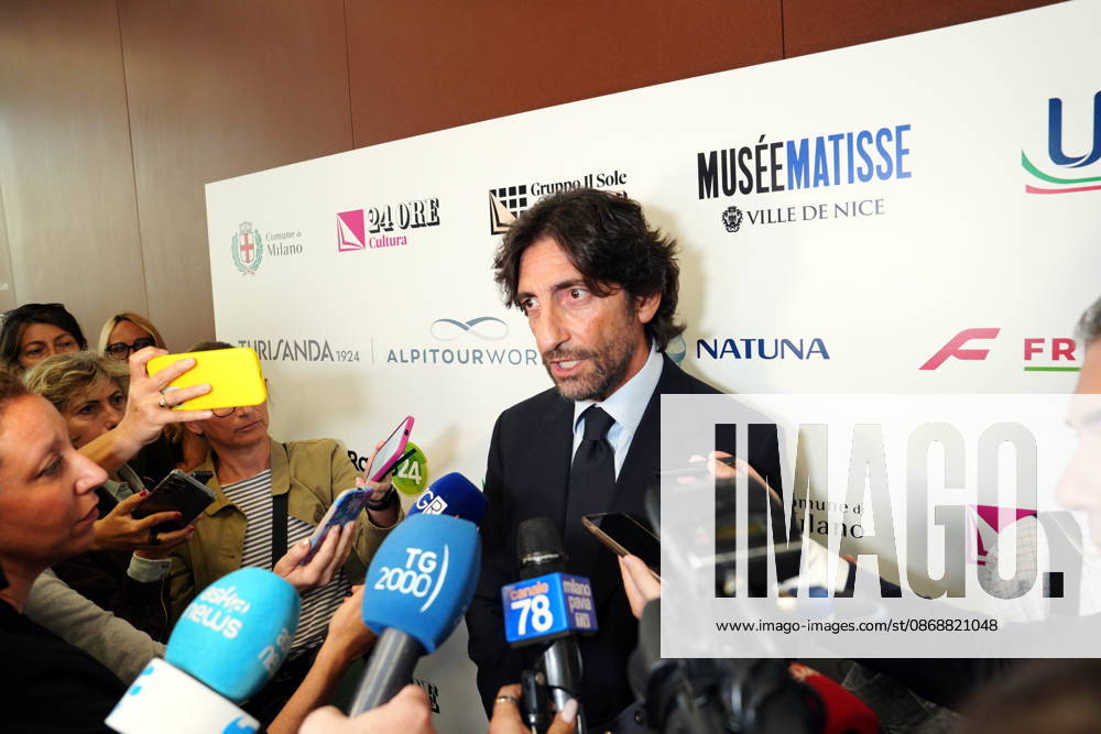 IPA89394473 - Milan, October 7, 2026: Preview of the exhibition Matisse: The World in a Room 2 at MUDEC, the Museum of Cultures. Pictured: Federico Silvestri, CEO of Sole 24 Ore