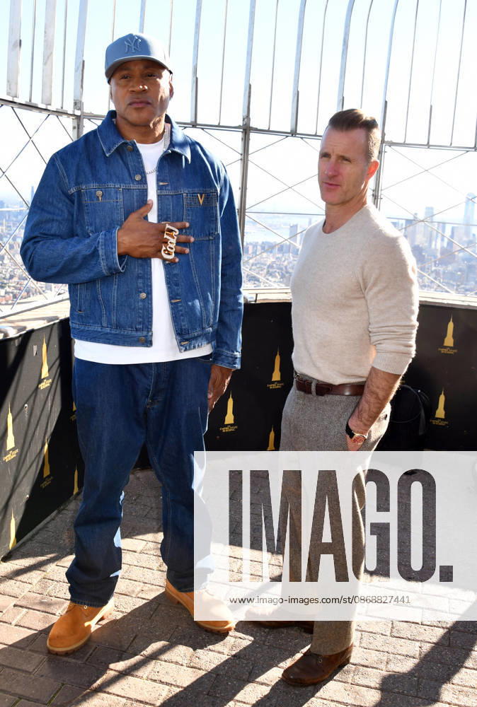 NEW YORK, NY- OCTOBER 6: LL Cool J and Scott Caan at the Empire State Building to Celebrate the Premiere of CBSâ€⠢ New Drama, NCIS: NEW YORK on October 6, 2026 in New York City. Credit: AdMedia New York City USA - ZUMAa123 20261006_zaa_a123_224