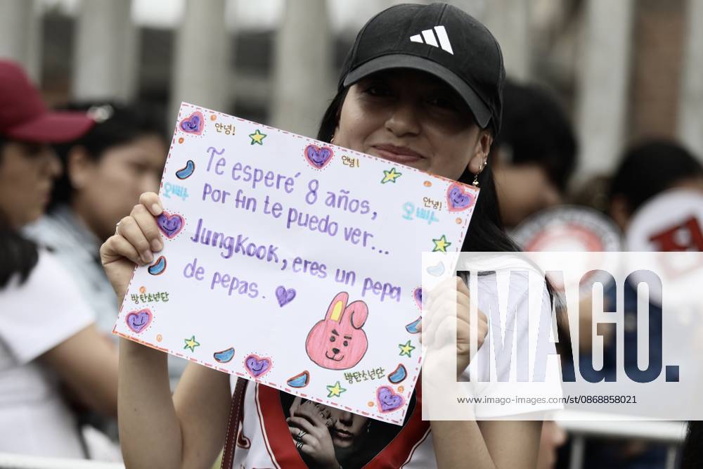 BTS Arirang tour kicks off in Peru LIMA, PERU - OCTOBER 7: Thousands of BTS fans known as ARMY gather around San Marcos Stadium ahead of the first of three concerts the South Korean band is set to perform in Lima, Peru on October 7, 2026. Fans from across Peru and abroad arrived early to attend the highly anticipated show from BTS s Arirang world tour. Klebher Vasquez Anadolu Lima Peru. Editorial use only. Please get in touch for any other usage.