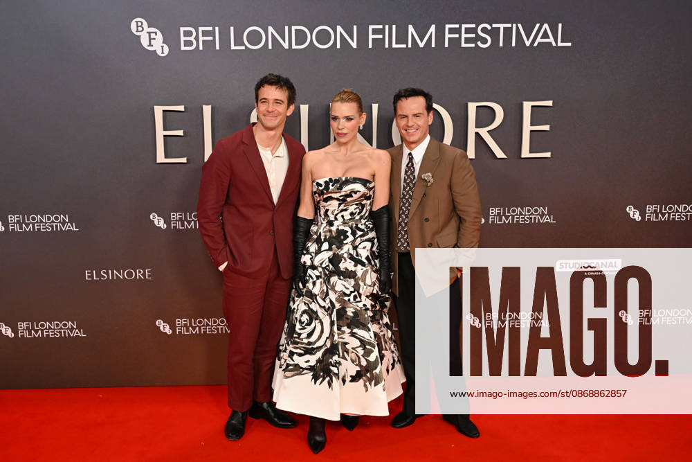 Celebrities attend the Elsinore Opening Night premiere during the 70th BFI London Film Festival held at BFI Southbank in London, England Featuring: Luke Thompson, Billie Piper, Andrew Scott Where: London, United Kingdom When: 07 Oct 2026 Credit: Cover Images . NOT FOR USE BY NEWSPAPERS BASED IN THE UK.