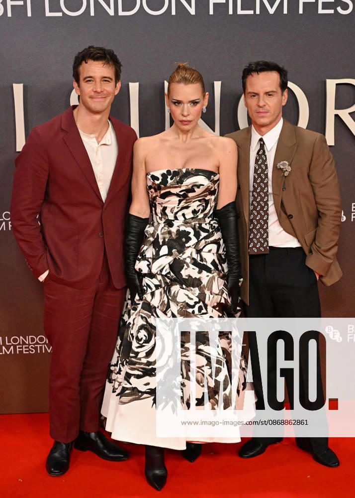 Celebrities attend the Elsinore Opening Night premiere during the 70th BFI London Film Festival held at BFI Southbank in London, England Featuring: Luke Thompson, Billie Piper, Andrew Scott Where: London, United Kingdom When: 07 Oct 2026 Credit: Cover Images . NOT FOR USE BY NEWSPAPERS BASED IN THE UK.