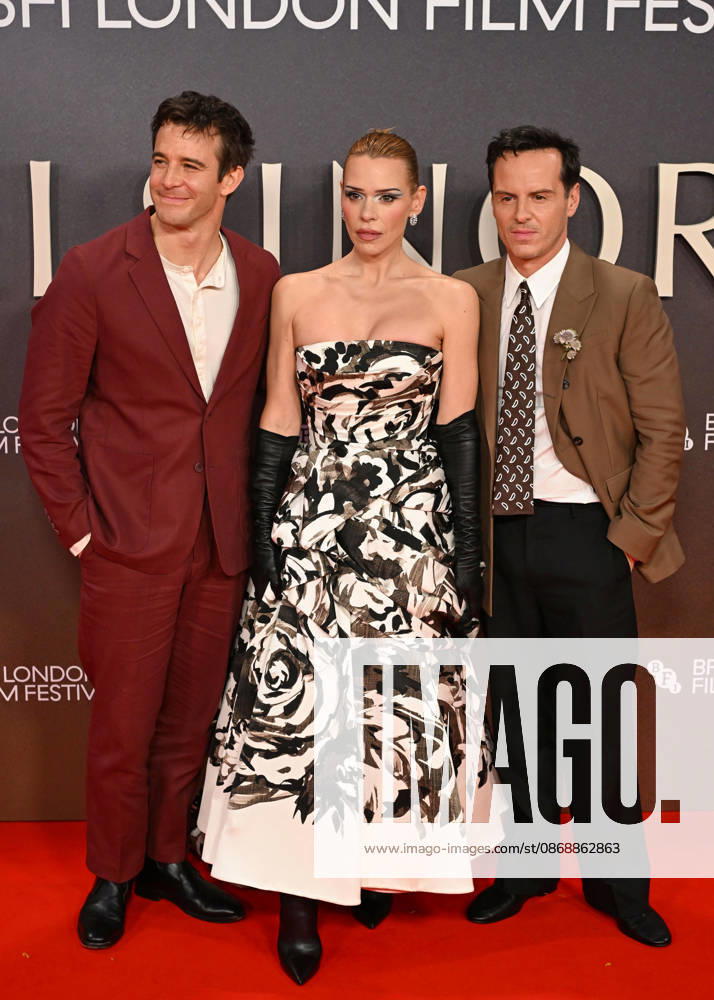Celebrities attend the Elsinore Opening Night premiere during the 70th BFI London Film Festival held at BFI Southbank in London, England Featuring: Luke Thompson, Billie Piper, Andrew Scott Where: London, United Kingdom When: 07 Oct 2026 Credit: Cover Images . NOT FOR USE BY NEWSPAPERS BASED IN THE UK.