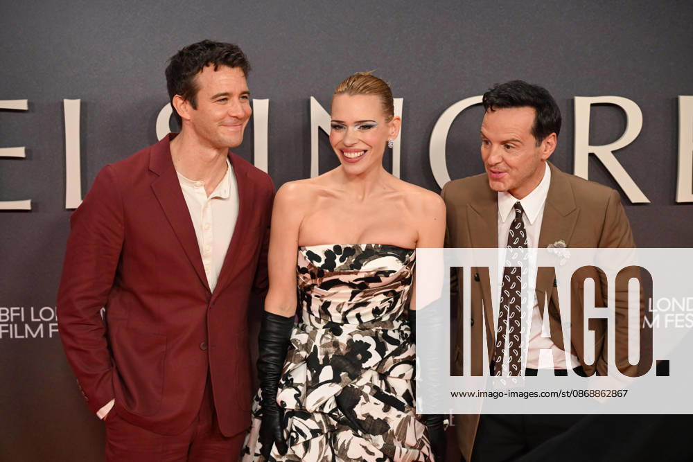 Celebrities attend the Elsinore Opening Night premiere during the 70th BFI London Film Festival held at BFI Southbank in London, England Featuring: Luke Thompson, Billie Piper, Andrew Scott Where: London, United Kingdom When: 07 Oct 2026 Credit: Cover Images . NOT FOR USE BY NEWSPAPERS BASED IN THE UK.