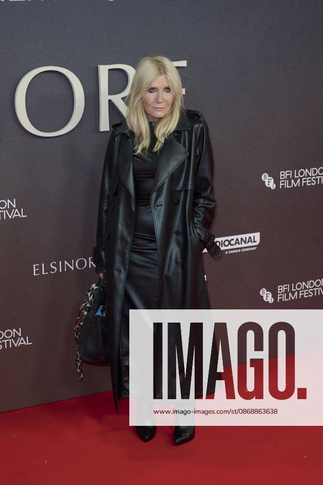 Michelle Collins pictured attending the BFI London Film Festival Opening Gala - Elsinore at the BFI Southbank Royal Festival Hall Featuring: Michelle Collins Where: London, United Kingdom When: 07 Oct 2026 Credit: Alan West Cover Images . NOT FOR USE BY NEWSPAPERS BASED IN THE UK.