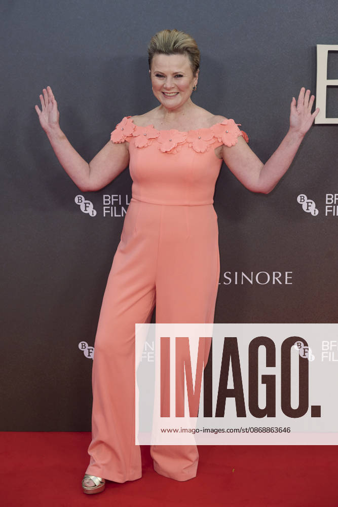 Monica Dolan pictured attending the BFI London Film Festival Opening Gala - Elsinore at the BFI Southbank Royal Festival Hall Featuring: Monica Dolan Where: London, United Kingdom When: 07 Oct 2026 Credit: Alan West Cover Images . NOT FOR USE BY NEWSPAPERS BASED IN THE UK.