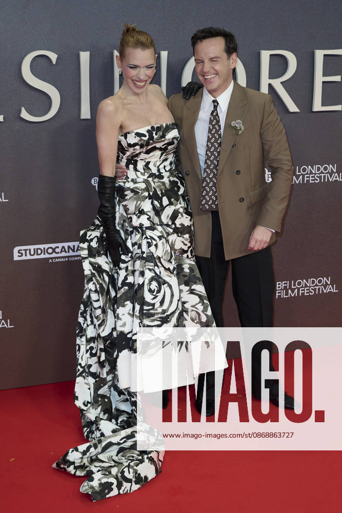Billie Piper and Andrew Scott pictured attending the BFI London Film Festival Opening Gala - Elsinore at the BFI Southbank Royal Festival Hall Featuring: Billie Piper and Andrew Scott Where: London, United Kingdom When: 07 Oct 2026 Credit: Alan West Cover Images . NOT FOR USE BY NEWSPAPERS BASED IN THE UK.