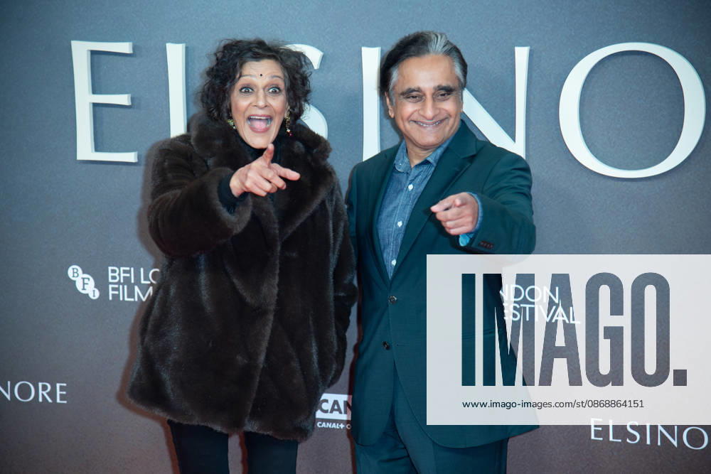 London Film Festival 2026 - Elsinore Opening Night Gala Arrivals at Royal Festival Hall, Southbank, London, UK - 7 October, 2026 Meera Syal and Sanjeev Bhaskar attends the Opening Night Gala of Elsinore at The 70th BFI London Film Festival at Royal Festival Hall, Southbank, London, England, UK on Wednesday 7 October, 2026., Credit:Justin Ng Avalon UK, England, London, Royal Festival Hall, Southbank