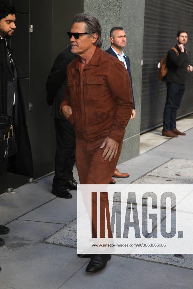 JOSH BROLIN arrives at ABC Studios for ‘Good Morning Americaâ New York USA - ZUMAh16_ 20261007_zaf_h16_015