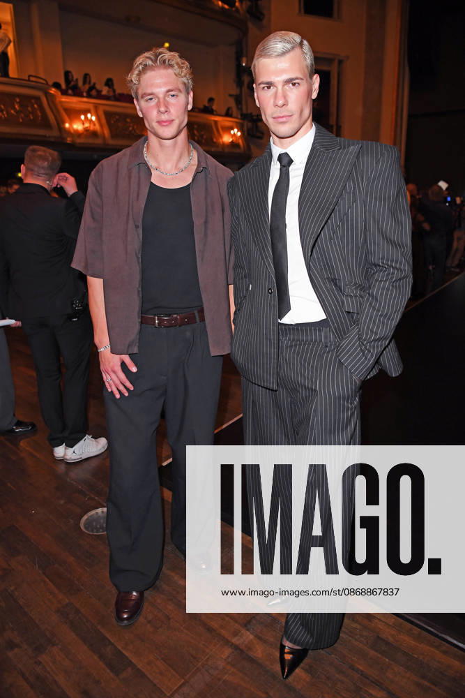 Yanneck Wiese, Tony Eberhardt bei der ABOUT YOU OPERA FASHION SHOW im Admiralspalast in Berlin am 07.10.2026