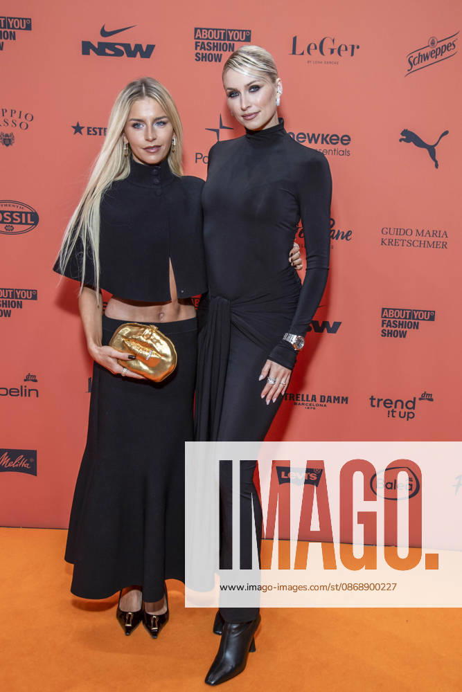 ABB ABOUTYOU- Caroline Daur und Lena Gercke zu Gast auf dem Orangenen Teppich bei der ABOUT YOU Opera Fashion Show im Admiralspalast am 07.10.2026 Berlin Deutschland