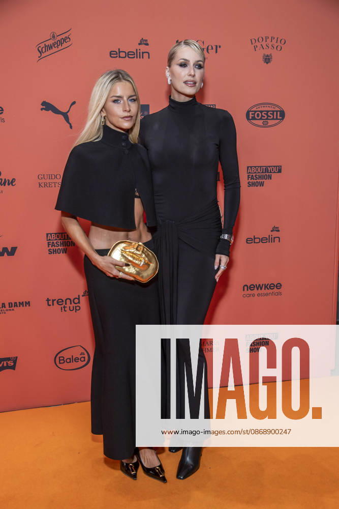 ABB ABOUTYOU- Caroline Daur und Lena Gercke zu Gast auf dem Orangenen Teppich bei der ABOUT YOU Opera Fashion Show im Admiralspalast am 07.10.2026 Berlin Deutschland