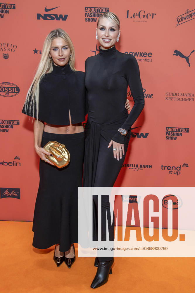 ABB ABOUTYOU- Caroline Daur und Lena Gercke zu Gast auf dem Orangenen Teppich bei der ABOUT YOU Opera Fashion Show im Admiralspalast am 07.10.2026 Berlin Deutschland