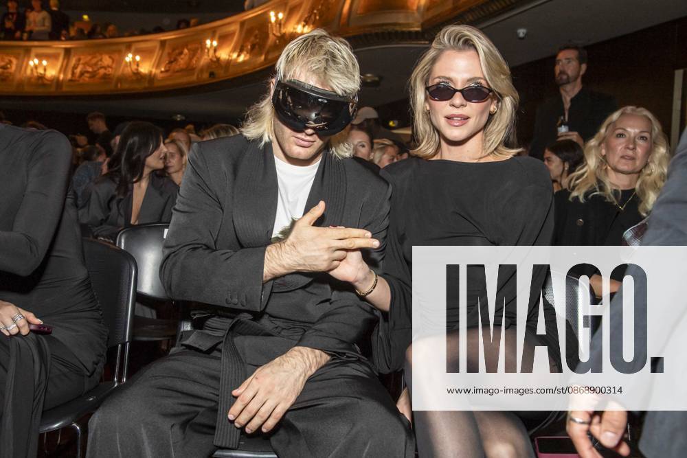 ABB ABOUTYOU- Ski Aggu und Cheyenne Pahde zu Gast bei der ABOUT YOU Opera Fashion Show im Admiralspalast am 07.10.2026 in Berlin Berlin Deutschland
