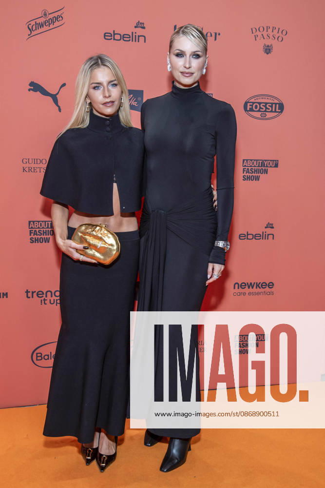 ABB ABOUTYOU- Caroline Daur und Lena Gercke zu Gast auf dem Orangenen Teppich bei der ABOUT YOU Opera Fashion Show im Admiralspalast am 07.10.2026 Berlin Deutschland