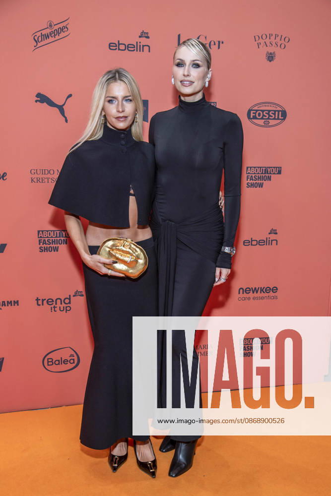 ABB ABOUTYOU- Caroline Daur und Lena Gercke zu Gast auf dem Orangenen Teppich bei der ABOUT YOU Opera Fashion Show im Admiralspalast am 07.10.2026 Berlin Deutschland