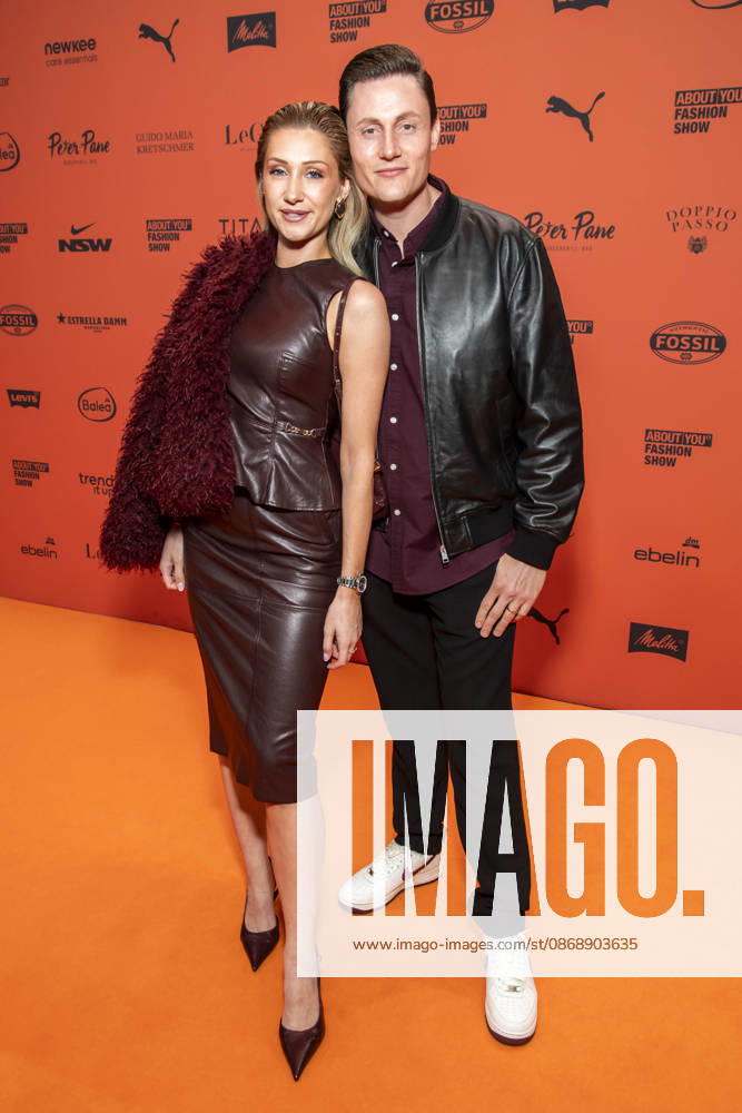 ABB ABOUTYOU- Lisa Walser und Henry Walser zu Gast auf dem Orangenen Teppich bei der ABOUT YOU Opera Fashion Show im Admiralspalast am 07.10.2026 in Berlin Berlin Deutschland