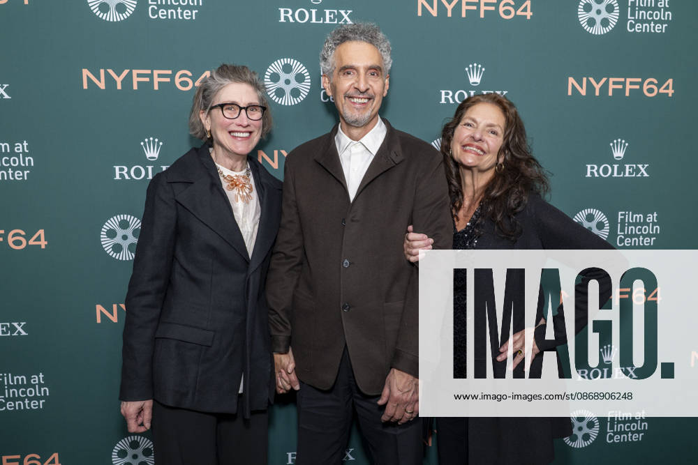 KATHERINE BOROWITZ, JOHN TURTURRO and AIDA TURTURRO attend the premiere of The Only Living Pickpocket in New York at the 64th annual New York Film Festival at Alice Tully Hall, Lincoln Center in New York. 7 October 2026 New York USA - ZUMAa265 20261007_zep_a265_002