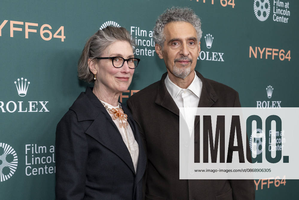 KATHERINE BOROWITZ and JOHN TURTURRO attend the premiere of The Only Living Pickpocket in New York at the 64th annual New York Film Festival at Alice Tully Hall, Lincoln Center in New York. 7 October 2026 New York USA - ZUMAa265 20261007_zep_a265_008