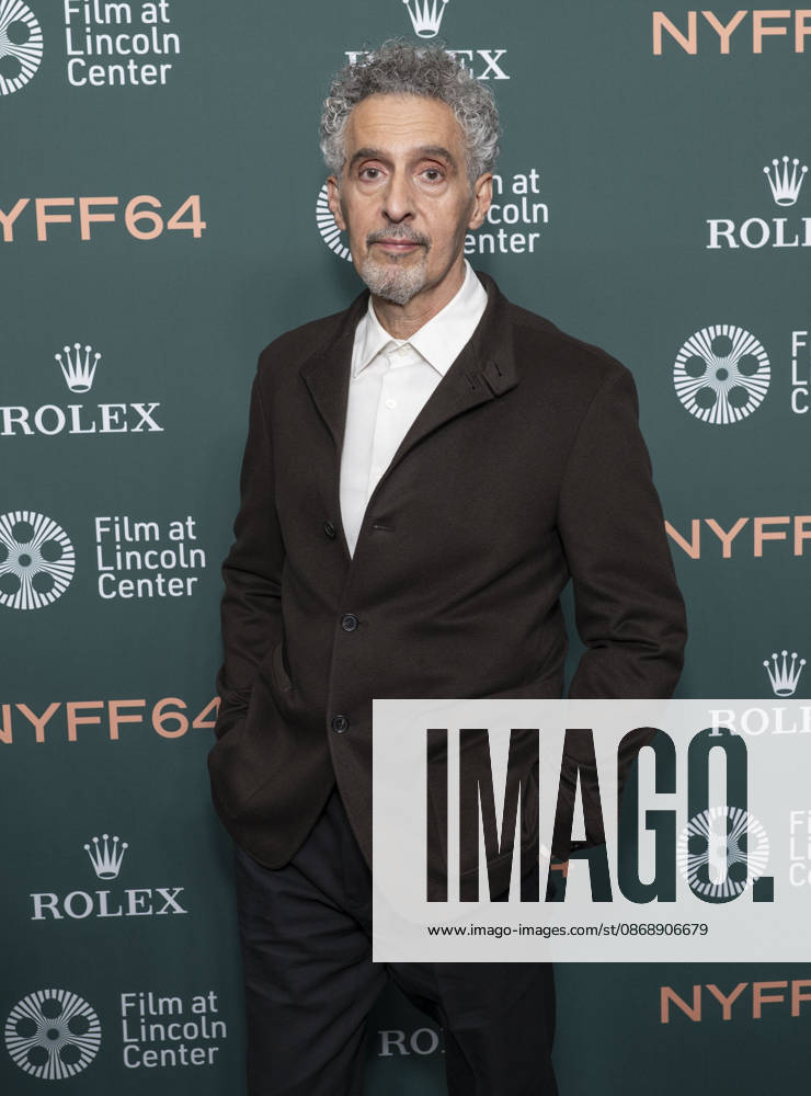 JOHN TURTURRO attends the premiere of The Only Living Pickpocket in New York at the 64th annual New York Film Festival at Alice Tully Hall, Lincoln Center in New York. 7 October 2026 New York USA - ZUMAa265 20261007_zep_a265_036