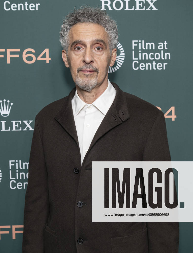 JOHN TURTURRO attends the premiere of The Only Living Pickpocket in New York at the 64th annual New York Film Festival at Alice Tully Hall, Lincoln Center in New York. 7 October 2026 New York USA - ZUMAa265 20261007_zep_a265_034