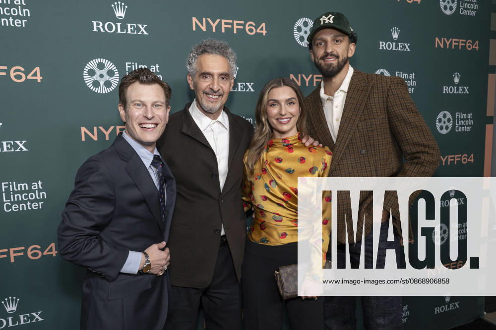 NOAH SEGAN, JOHN TURTURRO, CAMERON AIMONETTI and LANDRY SHAMET attend the premiere of The Only Living Pickpocket in New York at the 64th annual New York Film Festival at Alice Tully Hall, Lincoln Center in New York. 7 October 2026 New York USA - ZUMAa265 20261007_zep_a265_076