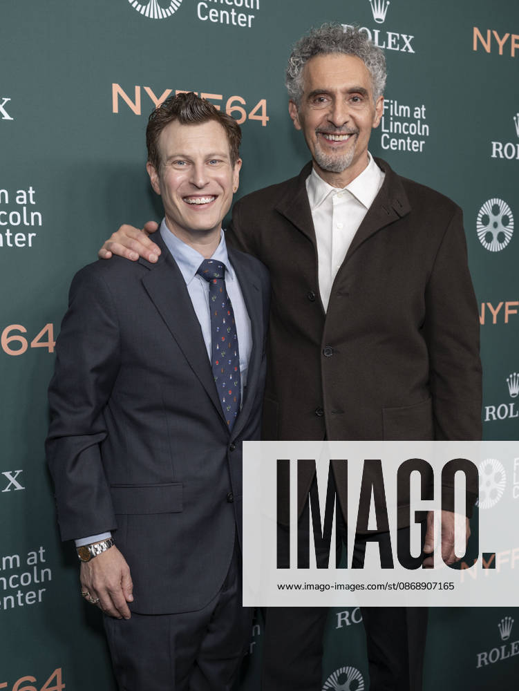 NOAH SEGAN and JOHN TURTURRO attend the premiere of The Only Living Pickpocket in New York at the 64th annual New York Film Festival at Alice Tully Hall, Lincoln Center in New York. 7 October 2026 New York USA - ZUMAa265 20261007_zep_a265_073