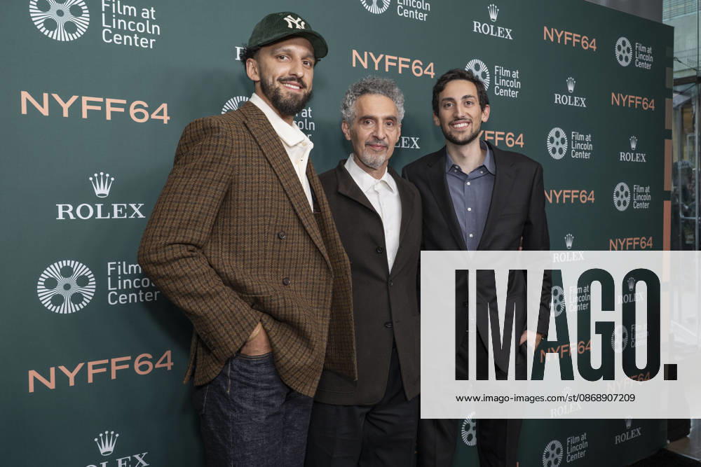 LANDRY SHAMET, JOHN TURTURRO and DIEGO TURTURRO attend the premiere of The Only Living Pickpocket in New York at the 64th annual New York Film Festival at Alice Tully Hall, Lincoln Center in New York. 7 October 2026 New York USA - ZUMAa265 20261007_zep_a265_079