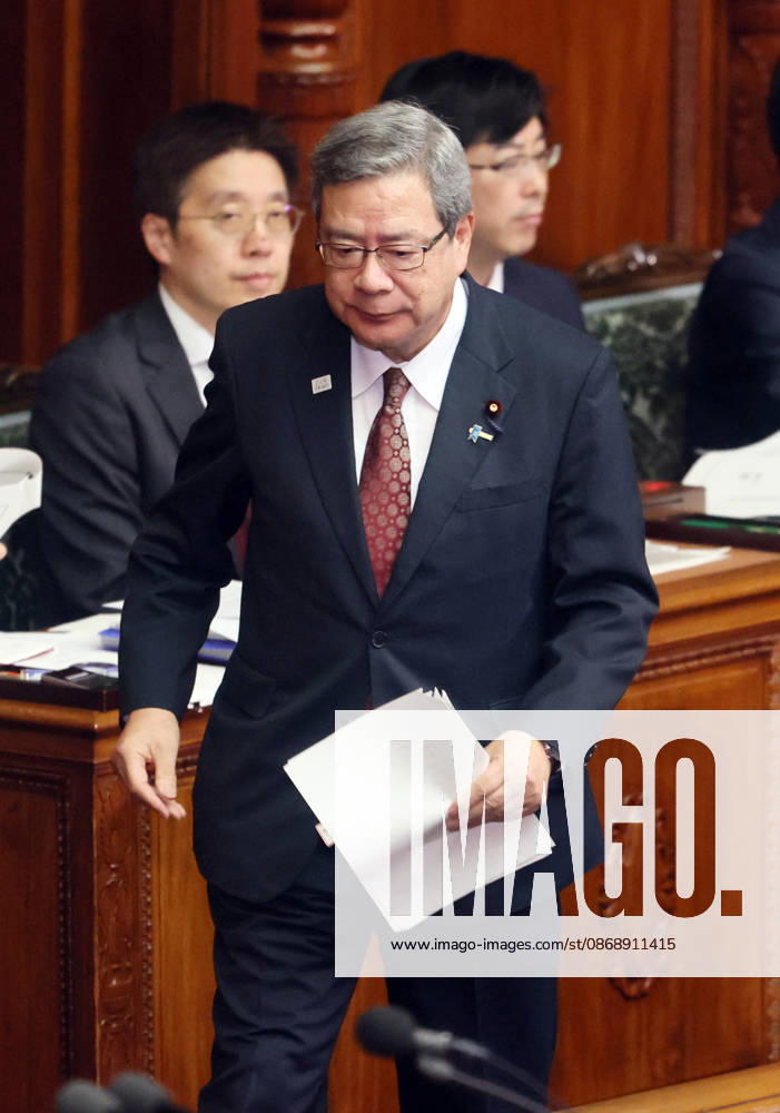 Tokyo, Japan - Japanese Regulatory Reform Minister Hiroshi Nakatsuka answers a question at Lower House s plenary session at the National Diet in Tokyo on Monday, October 8, 2026. (photo by Yoshio Tsunoda AFLO) aflo_354274226
