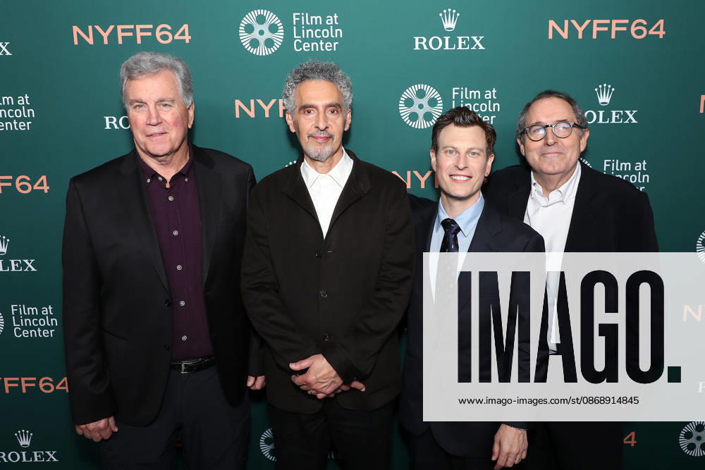 Arrivals at the 64th New York Film Festival for The Only Living Pickpocket in New York premiere Featuring: (L-R) Tom Bernard (Co-Pres SPC), John Turturro, Noah Segan (Writer, Director) and Michael Barker (Co-Pres SPC) Where: New York, New York, United States When: 07 Oct 2026 Credit: Marion Curtis StarPix for Sony Pictures Classics INSTARimages . NOT FOR USE BY NEWSPAPERS BASED IN THE UK.