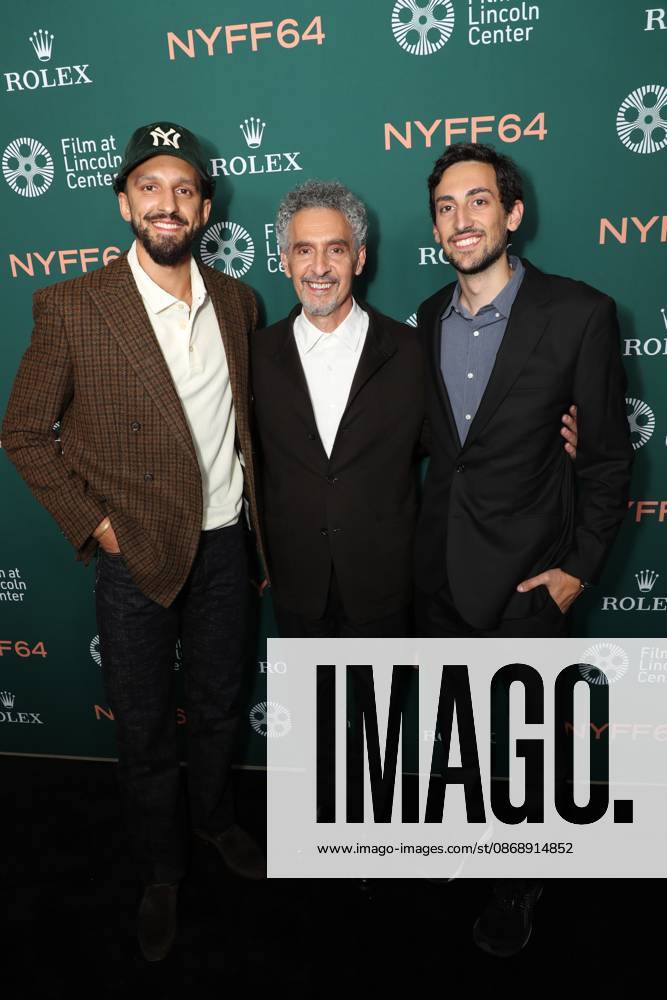 Arrivals at the 64th New York Film Festival for The Only Living Pickpocket in New York premiere Featuring: (L-R) Landry Shamet, John Turturro and Diego Turturro Where: New York, New York, United States When: 07 Oct 2026 Credit: Marion Curtis StarPix for Sony Pictures Classics INSTARimages . NOT FOR USE BY NEWSPAPERS BASED IN THE UK.