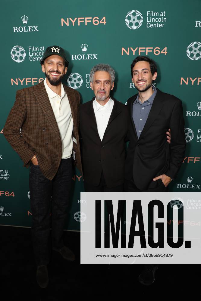 Arrivals at the 64th New York Film Festival for The Only Living Pickpocket in New York premiere Featuring: (L-R) Landry Shamet, John Turturro and Diego Turturro Where: New York, New York, United States When: 07 Oct 2026 Credit: Marion Curtis StarPix for Sony Pictures Classics INSTARimages . NOT FOR USE BY NEWSPAPERS BASED IN THE UK.