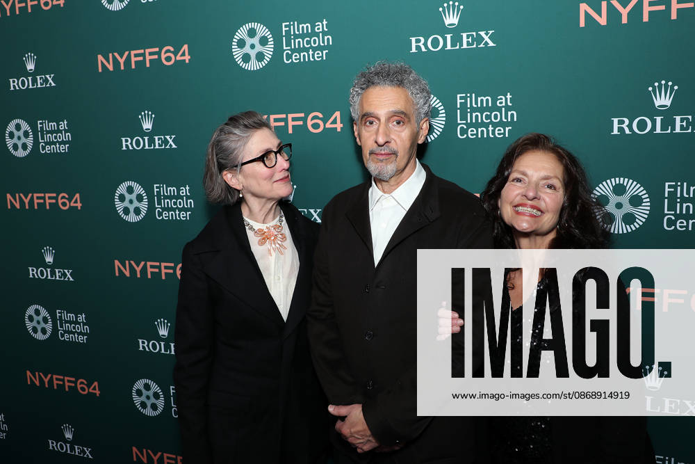 Arrivals at the 64th New York Film Festival for The Only Living Pickpocket in New York premiere Featuring: (L-R) Katherine Borowitz, John Turturro and Aida Turturro Where: New York, New York, United States When: 07 Oct 2026 Credit: Marion Curtis StarPix for Sony Pictures Classics INSTARimages . NOT FOR USE BY NEWSPAPERS BASED IN THE UK.