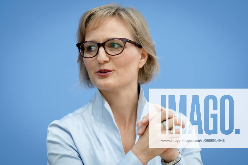 BPK, Bündnis90 Die Grünen, Franziska Brantner Berlin, BPK, Vorstellung des Leitantrages Unser Plan für Deutschland , Franziska Brantner, Bundesvorsitzende, Bündnis90 Die Grünen Berlin Berlin GER
